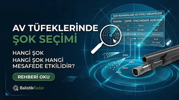 Av Tüfeklerinde Şok (Choke) Seçimi: Hangi Şok Hangi Mesafede Etkilidir?
