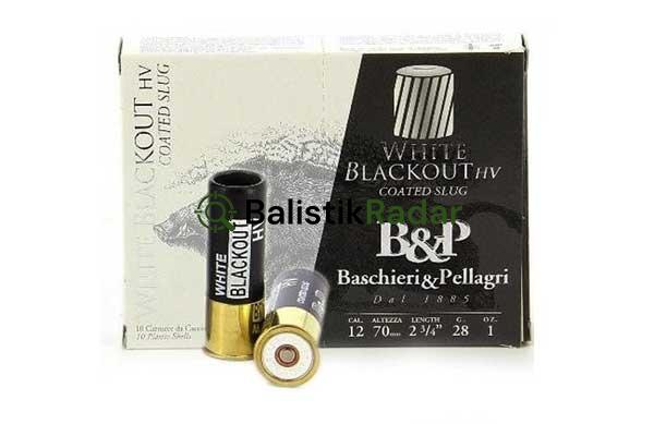 B&P 12 GA Palla White Blackout