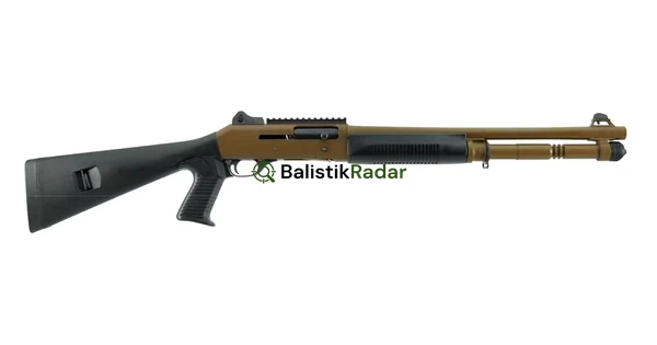 Benelli M4 Cerakote Bronz Pistol Grip Yarı Otomatik