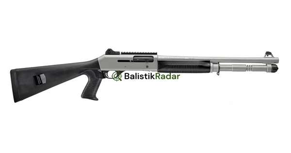 Benelli M4 Cerakote Silver Pistol Grip Yarı Otomatik