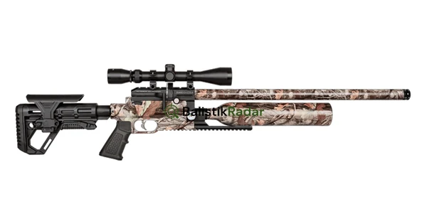 Kral PCP Puncher Jumbo Dazzle Kamuflaj PCP Havalı Tüfek