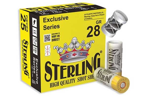 Sterling 12 GA 28 gr Bior Tapa Saçma