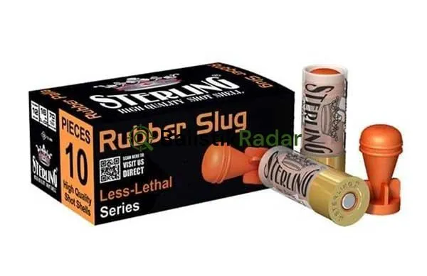 Sterling 12 GA Rubber Plastik Tek Kurşun