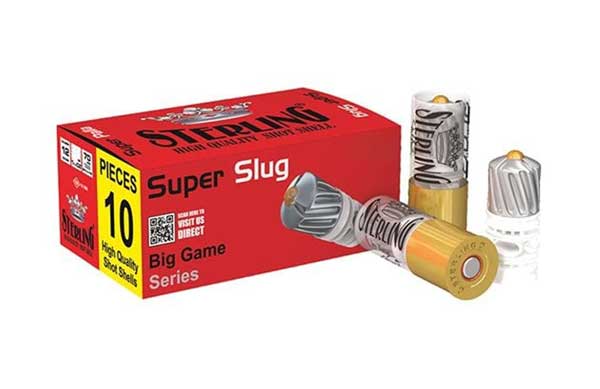 Sterling 12 GA Super Slug Palla Bakır Uçlu
