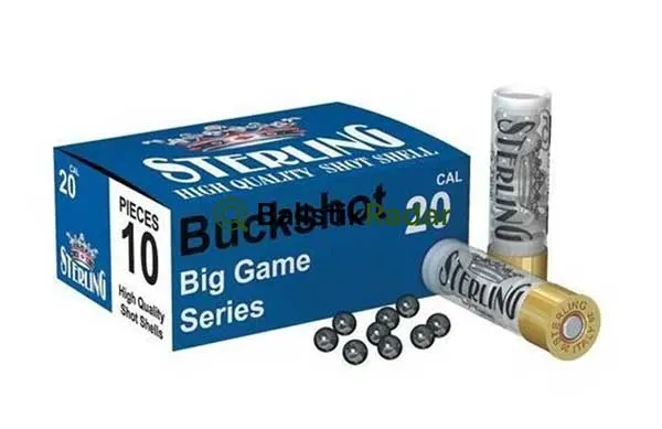 Sterling 20 GA Buckshot 9'lu