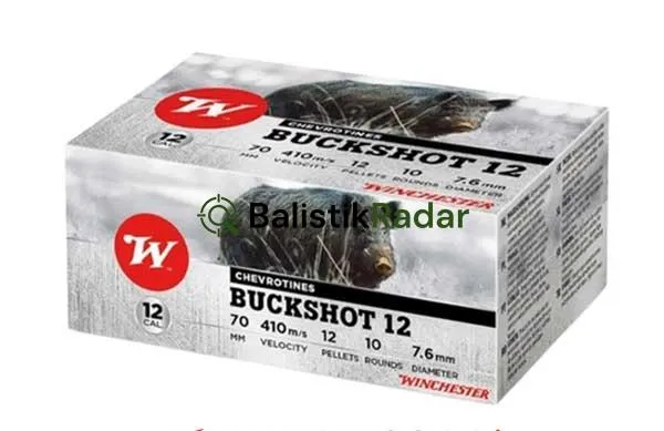 Winchester Italy 12 GA Buckshot 12'li