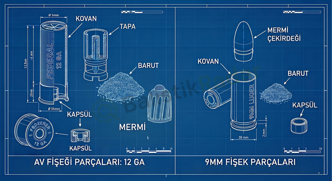 Fişek ve Mermi Arasındaki Fark Nedir? Balistik Radar Açıklıyor - Görsel 1