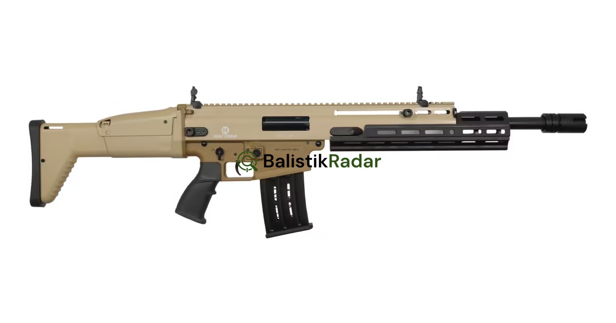 Hunt Group Scx12 Fde M-Lock Şarjörlü Yarı Otomatik (Fn-Scar)