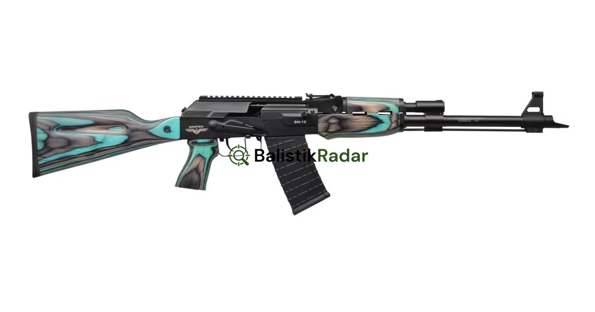 Sniper Arms Sn-12 Mavi Lamine Şarjörlü